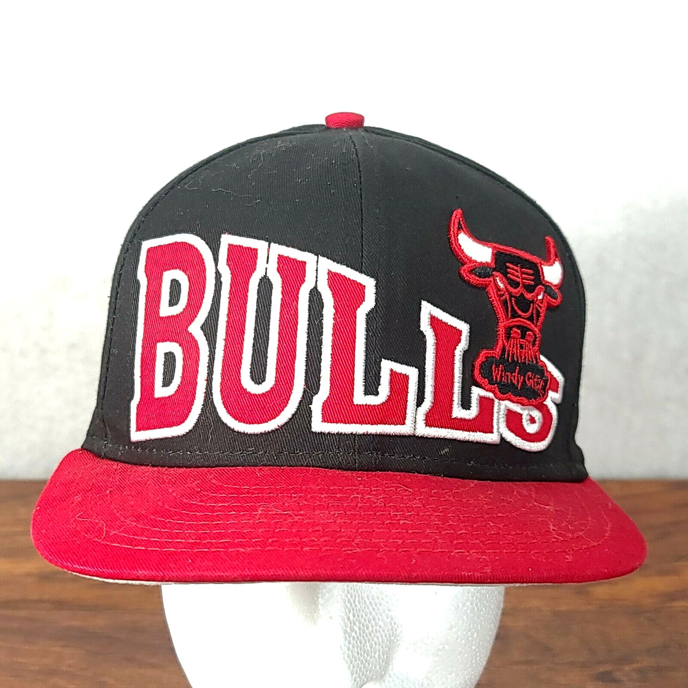 New Era Chicago Bulls Baseball Hat Cap 5 panel Hardwood Classics Adjustable